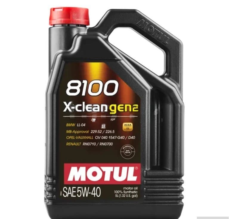 Motul 8100 X-Clean Gen2 5W40 5L Mühərrik Yağı