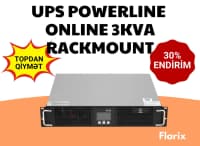 UPS Powerline Online 3KVA Rackmount — şəkil 1