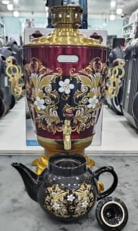 Samovar Metal material — şəkil 8