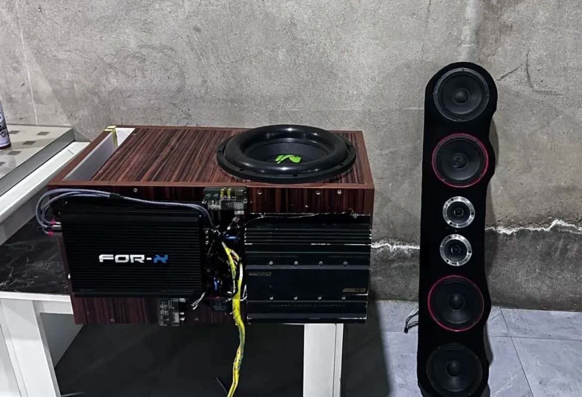 For-X amplifier and subwoofer - Tenderyard
