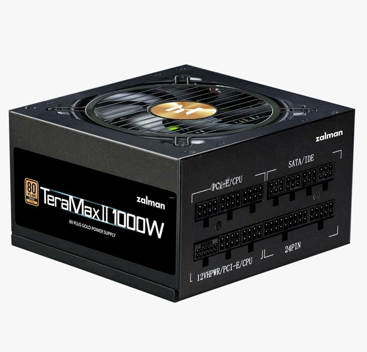 Qida bloku Zalman TeraMax II ZM1000-TMX2 1000W 80+ Gold - Tenderyard