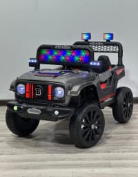 Uşaq elektromobili Brabus Jeep boz — şəkil 6