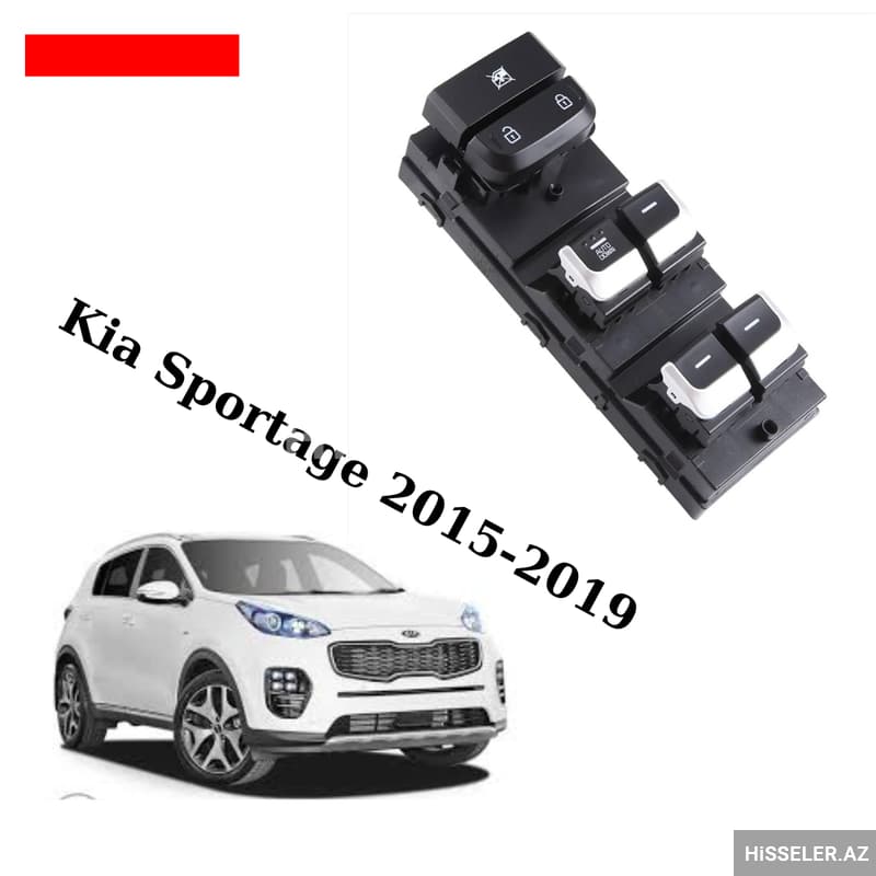Şüşə qaldıran düymə bloku Kia Sportage 2012