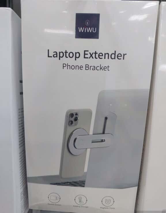 Wiwu Magnetic Laptop Phone Holder - Tenderyard