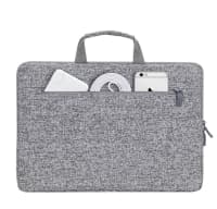 Laptop çantası Boz rəng — şəkil 4