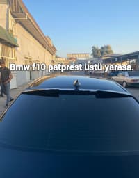 BMW F10 F30 G30 G20 E60 E90 Yarasa Spoyler — şəkil 10