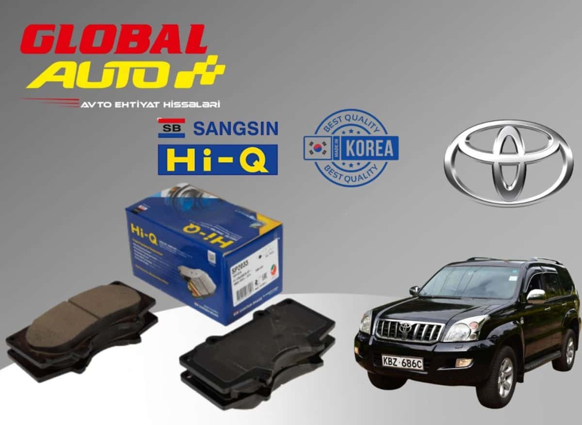 Brake pads Hi-Q Toyota Prado J120 - Tenderyard
