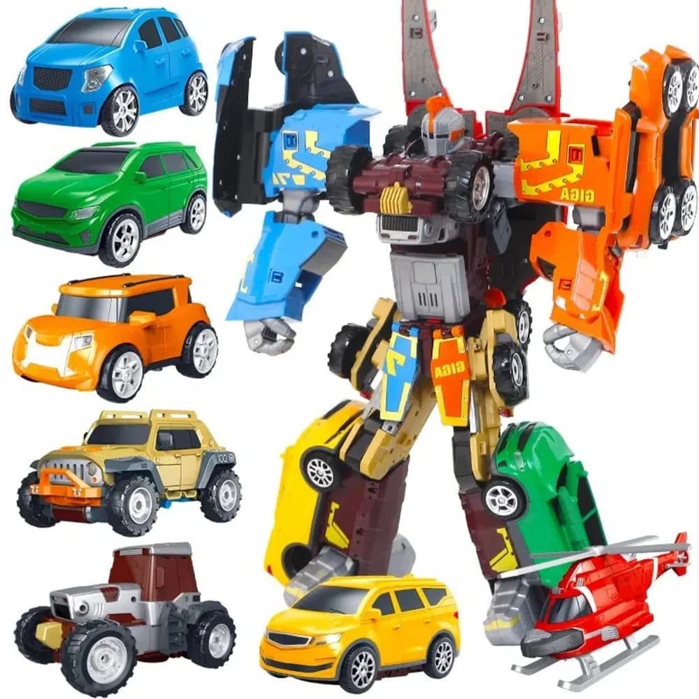 Transformer robot oyun dəsti 8-i 1-də