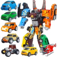 Transformer robot oyun dəsti 8-i 1-də — şəkil 1