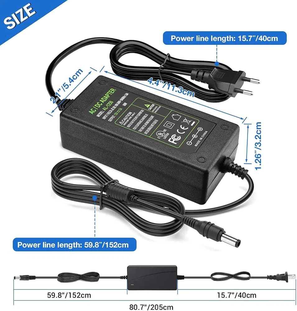 Adapter Europower 12V 5A