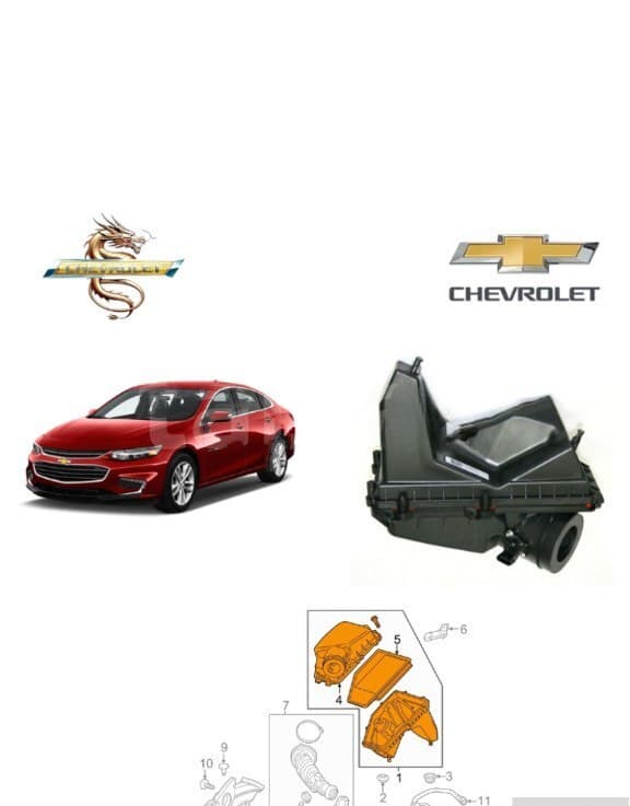 Hava filter qabı Chevrolet Malibu 2017