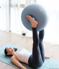 Ortası Dəlikli Aerobika və Pilates Topu — şəkil 9