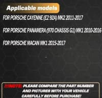Şüşəqaldıran idarəetmə bloku Porsche Cayenne, Macan, Panamera — şəkil 5