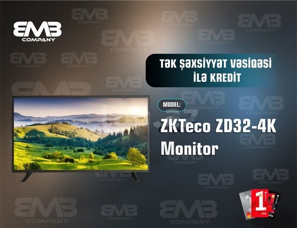 Monitor ZKTeco ZD32-4K 32 düym