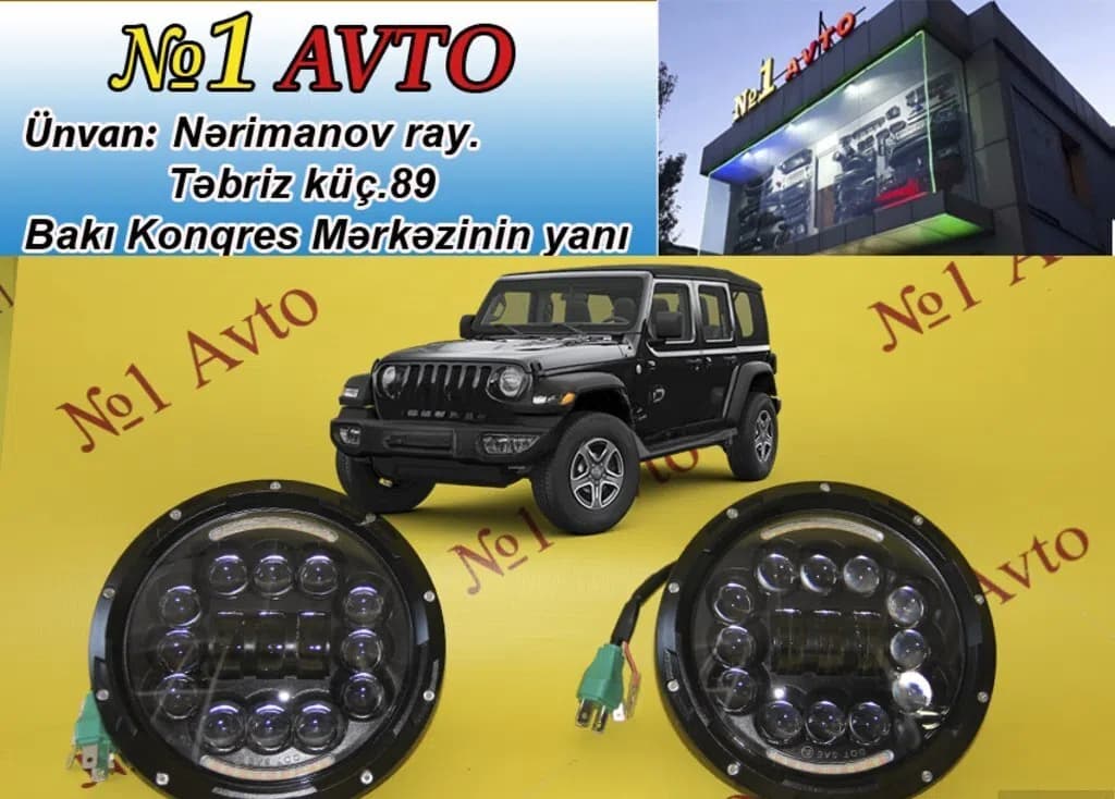 Fara Jeep Wrangler üçün LED