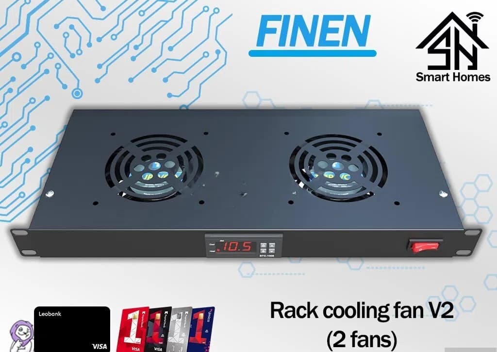 Server soyutma kuleri Finen Rack V4 (4 fanlı)