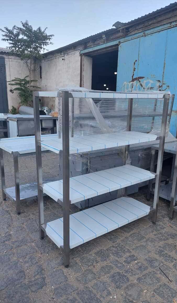 Paslanmayan polad restoran stellajı - Tenderyard