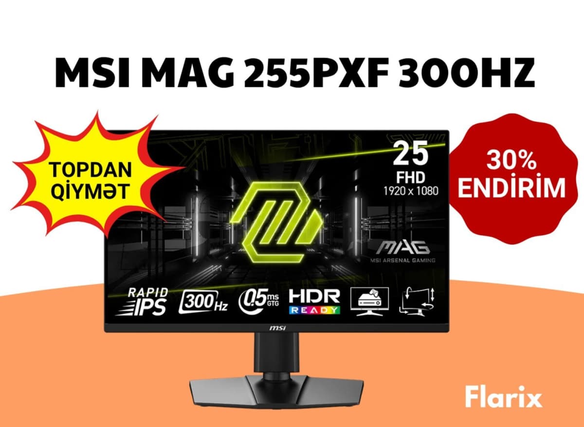 Monitor MSI MAG 255PXF 300Hz