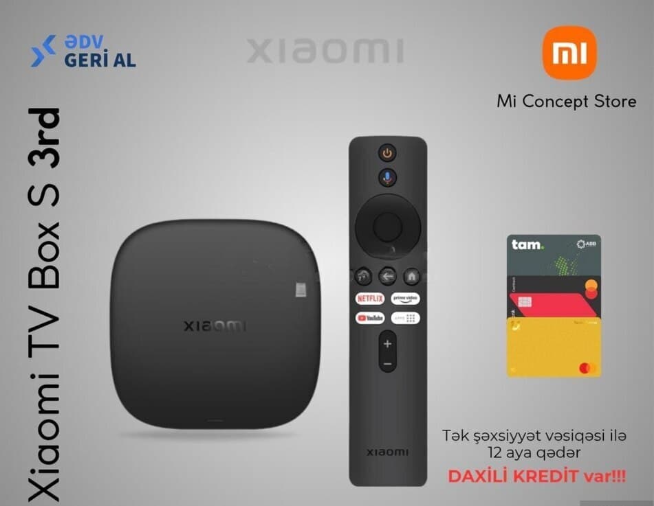 Smart TV Box Xiaomi TV Box S 3rd Gen