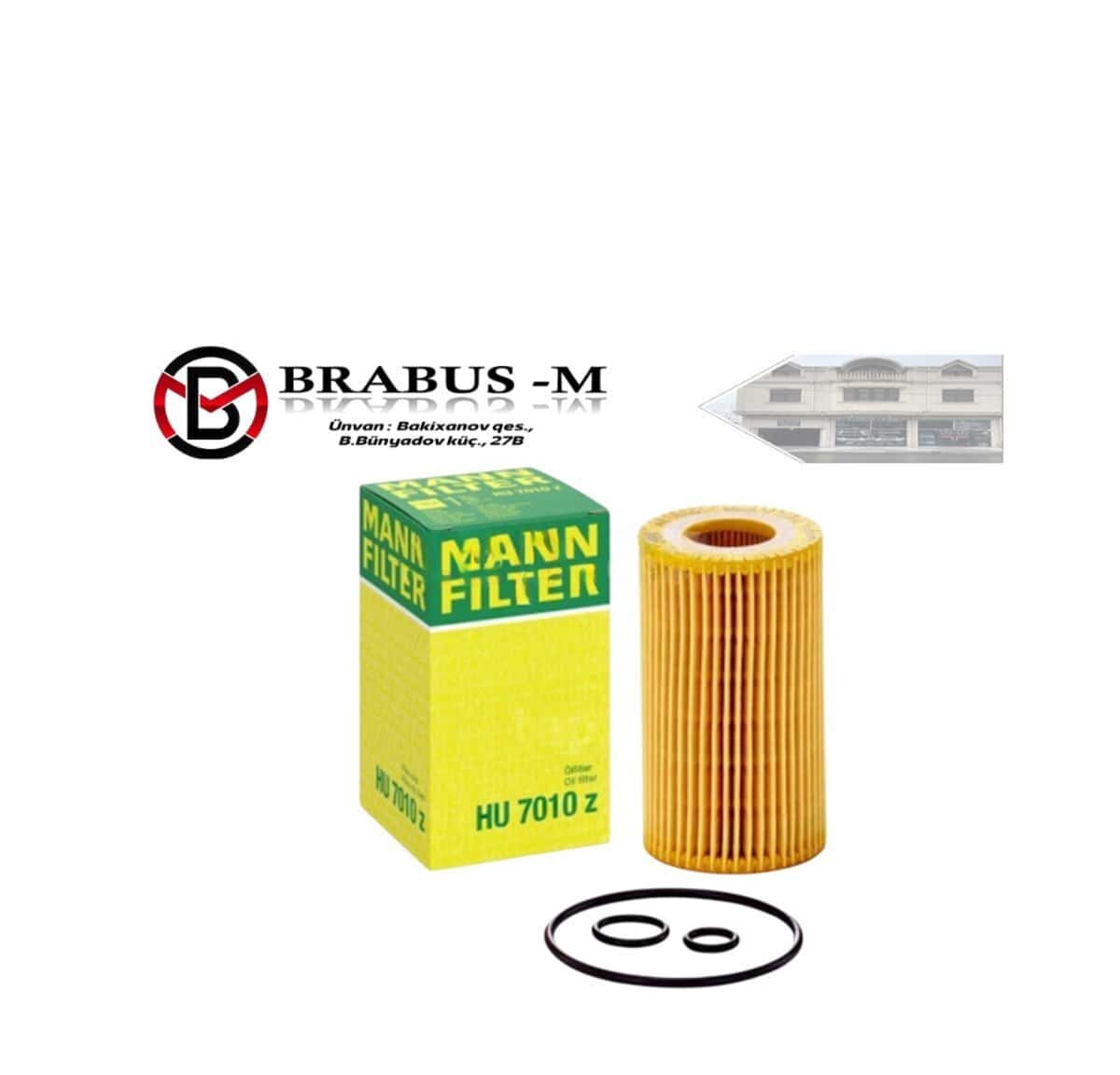 Mann oil filter for Mercedes models - Tenderyard
