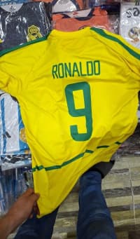 Braziliya Ronaldo Nazario 9 Retro Futbol Forması — şəkil 18