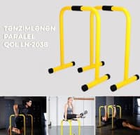 Tənzimlənən Paralel Barlar (Dip Barlar) — şəkil 1