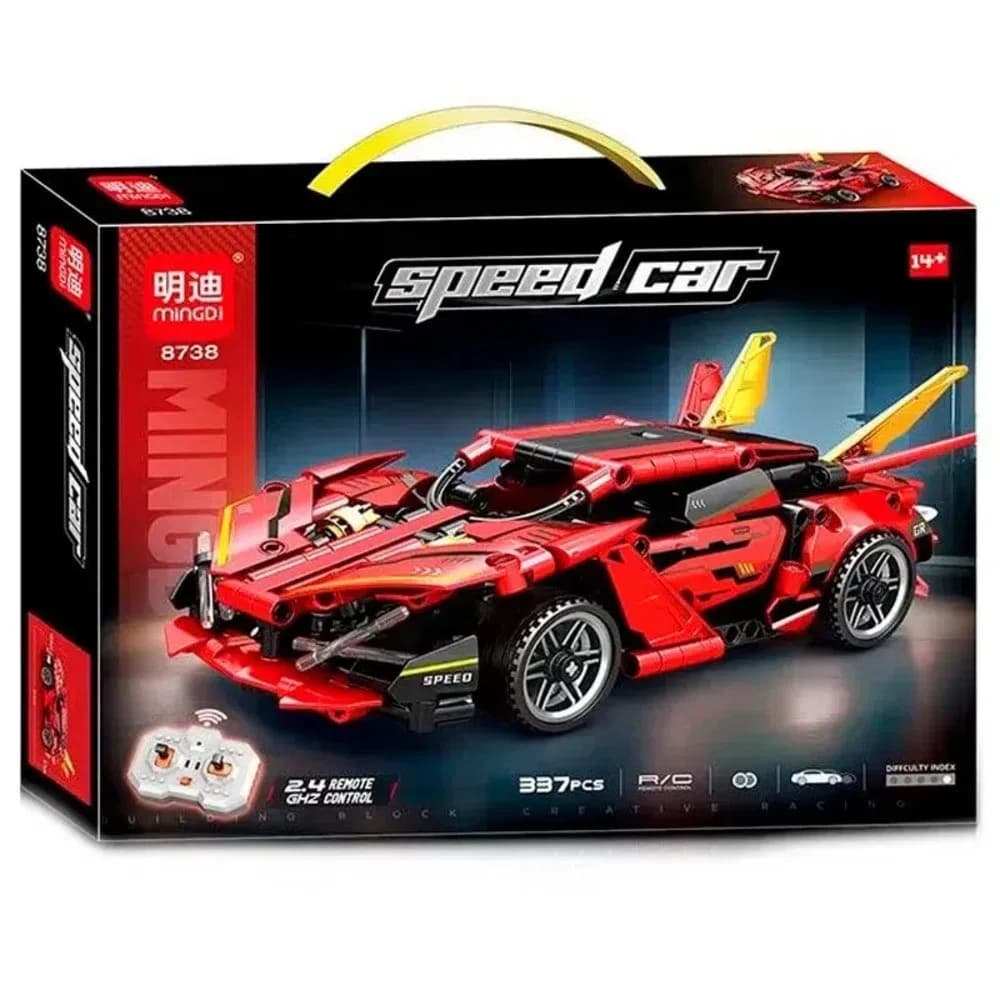 Konstruktor Mingdi 8738 Speed Car, 337 hissə