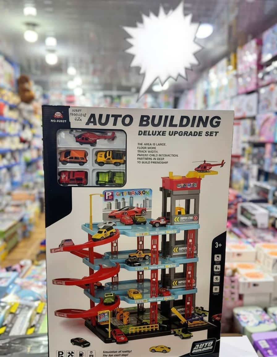 Игровой набор парковки Auto Building Deluxe - Tenderyard
