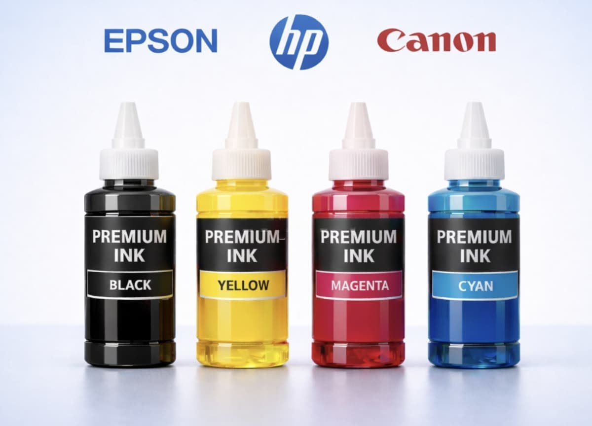 Epson, HP və Canon Printerləri üçün Premium Mürəkkəblər