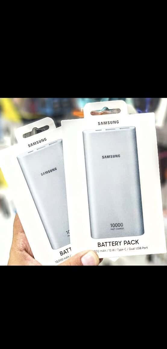 10,000 mAh power bank, Gray color - Tenderyard