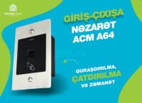 Kart oxuyucu ACM A64 giriş-çıxış nəzarət sistemi — şəkil 1