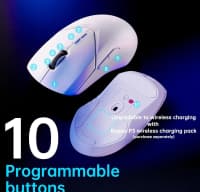Oyun siçanı Rapoo VT9 Pro Wireless White — şəkil 7