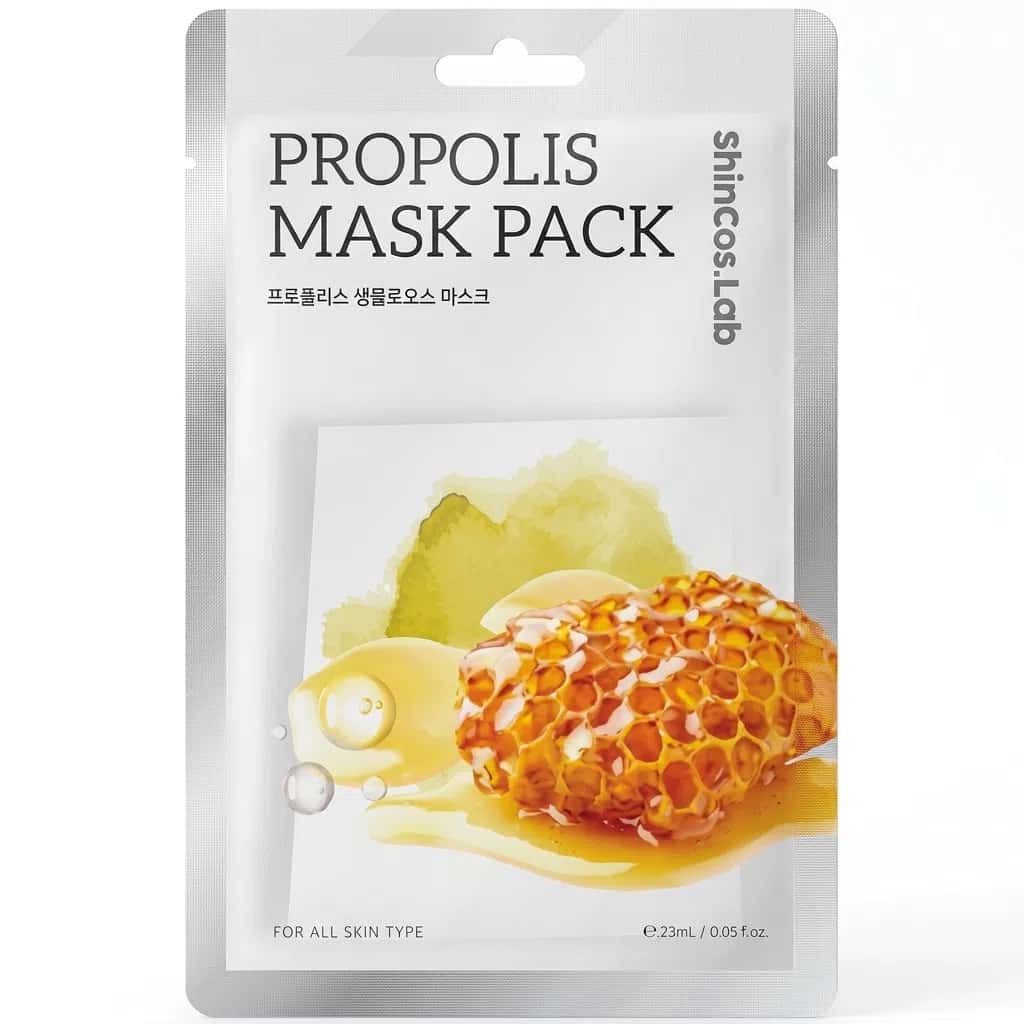 Shincos.Lab White Propolis Parça Üz Maskası 27 ml - Tenderyard