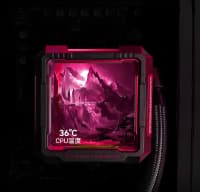 Maye soyutma Thermalright Frozen Warframe Pro 360 RB ARGB — şəkil 4