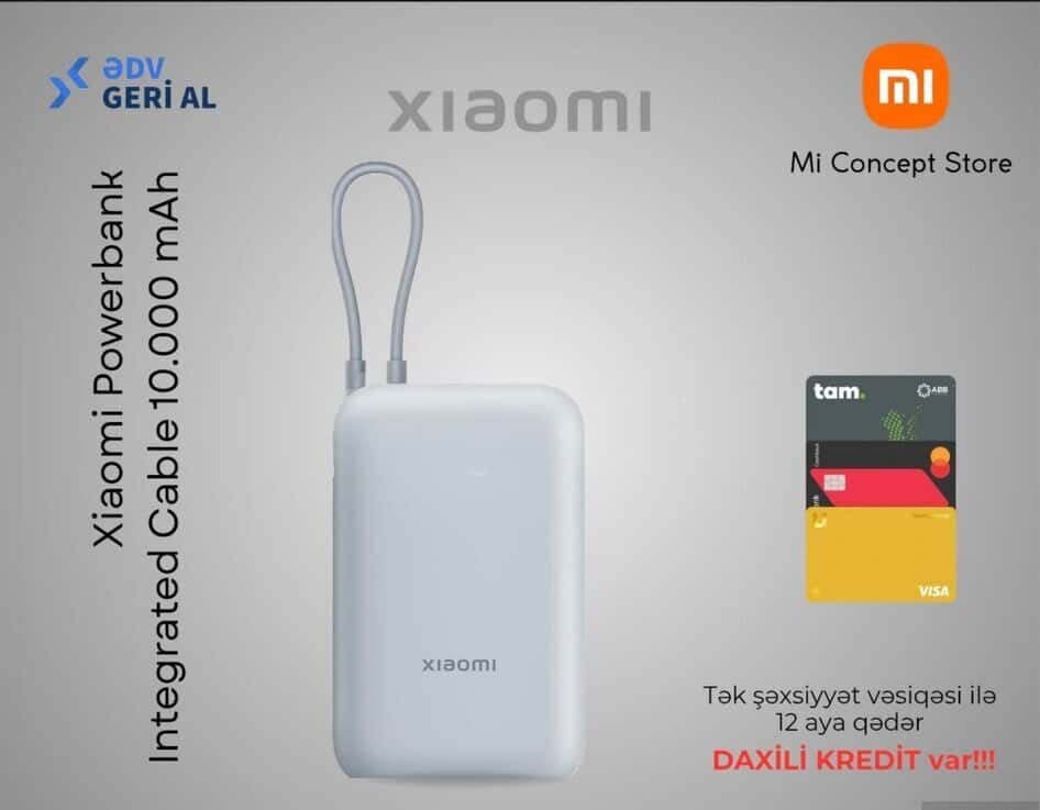 10,000 mAh power bank, Blue color - Tenderyard