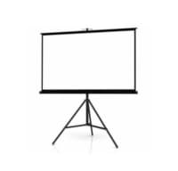 Proyektor ekranı Cyber T240 tripodlu 240x240 sm — şəkil 2