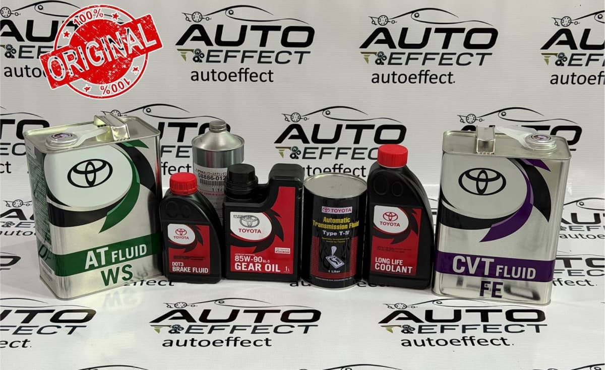 Toyota orijinal motor və transmissiya yağları