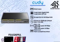 PoE Switch Cudy FS1010P 8-port 10/100M — şəkil 4