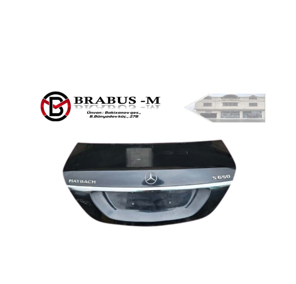 Trunk lid Mercedes W222 - Tenderyard