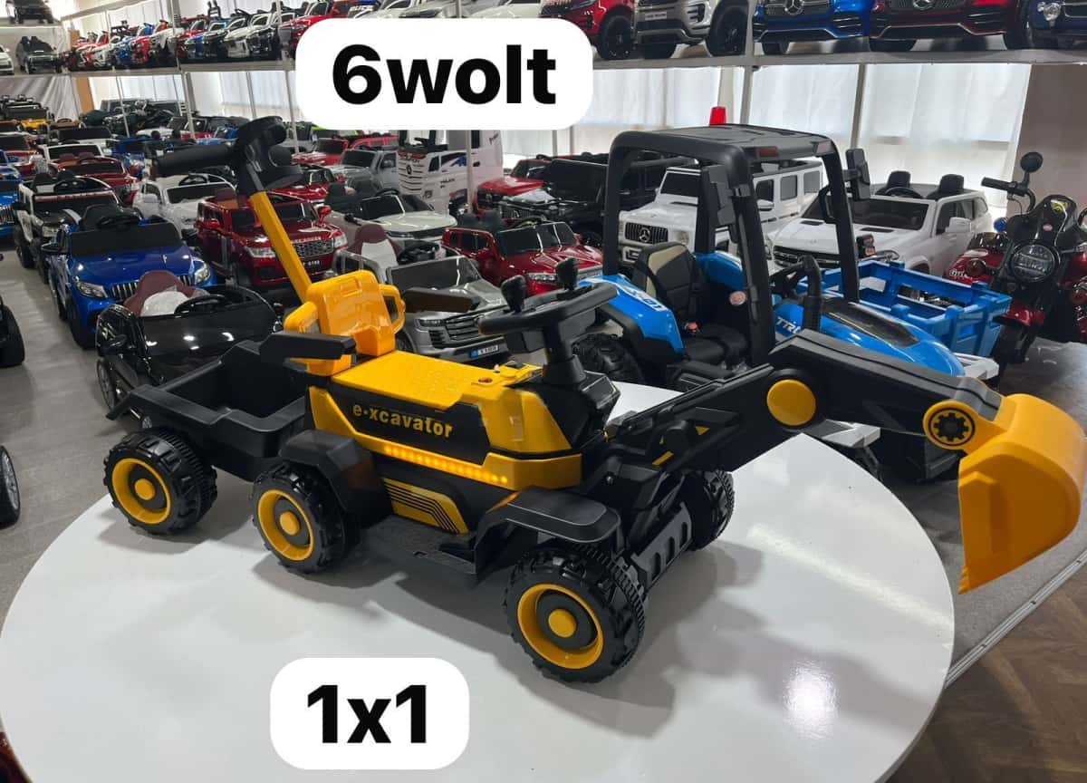 Uşaq elektro ekskavatoru traktor - Tenderyard