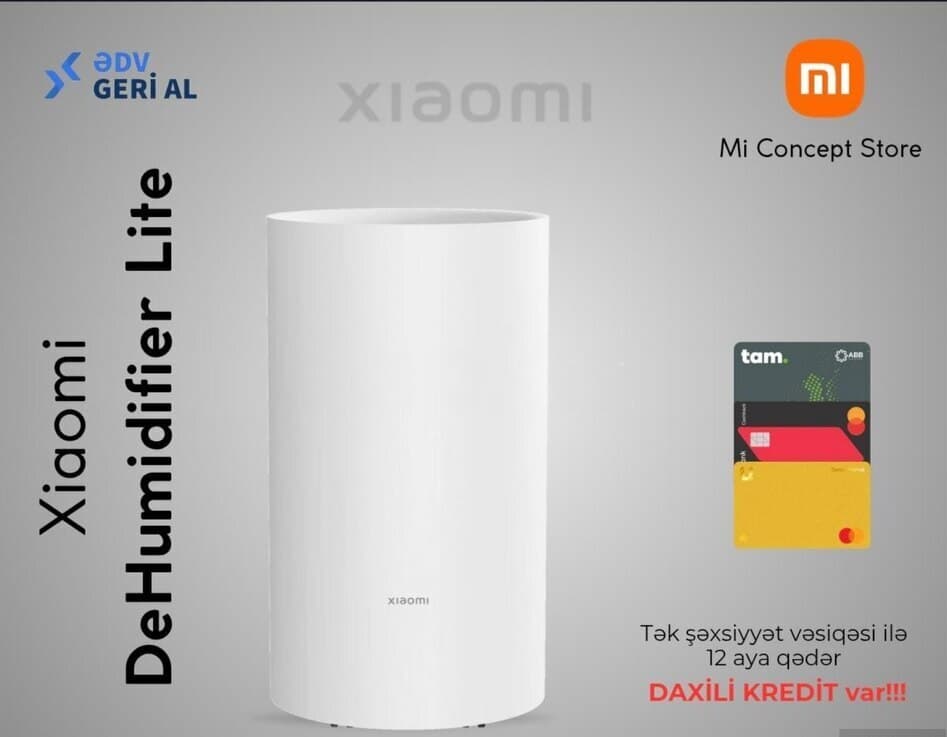 Hava quruducu Xiaomi Dehumidifier Lite