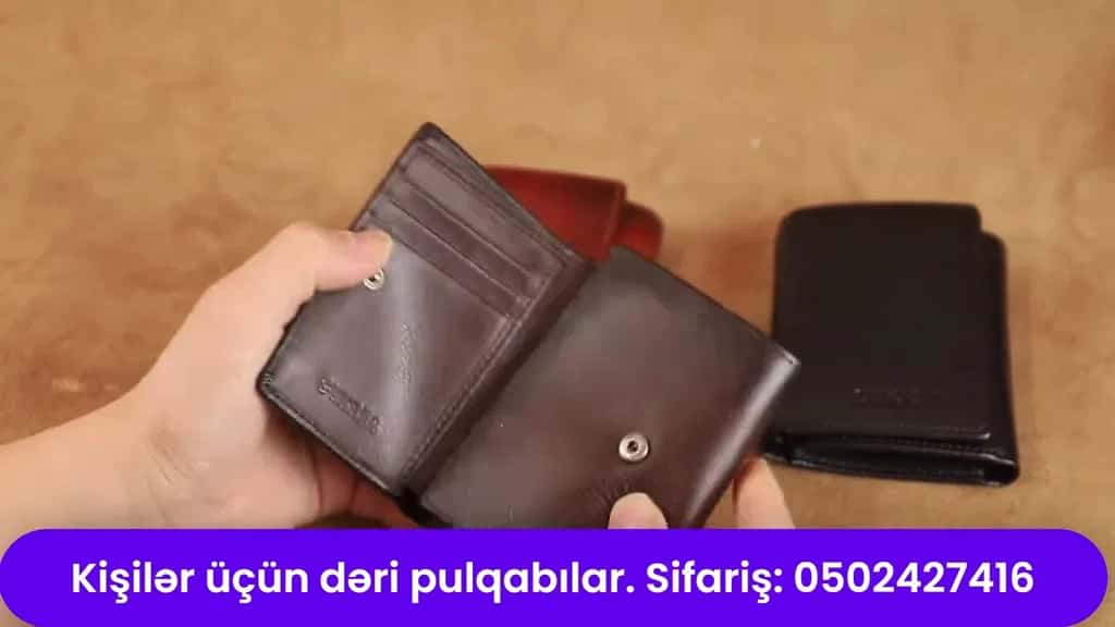 Leather wallet for men (portmone) - Tenderyard