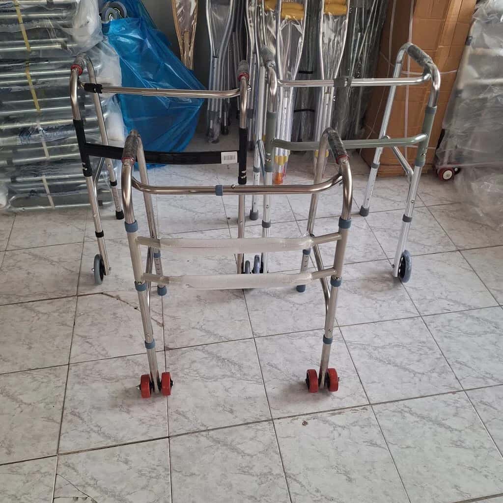Walker and Sanitary Commode for Patients - Tenderyard