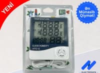 Rəqəmsal termometr və hiqrometr HTC-2 — şəkil 4