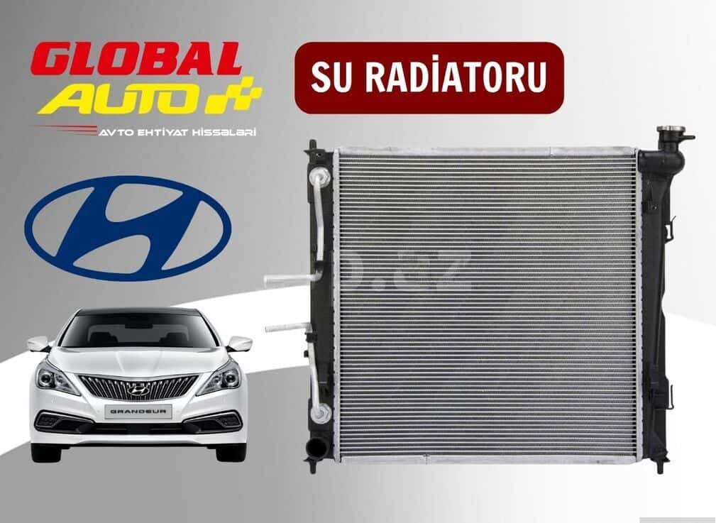 Water radiator for Hyundai Grandeur 2011-2016 - Tenderyard