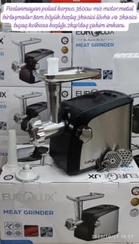 Eurolux ətçəkən maşın — şəkil 1
