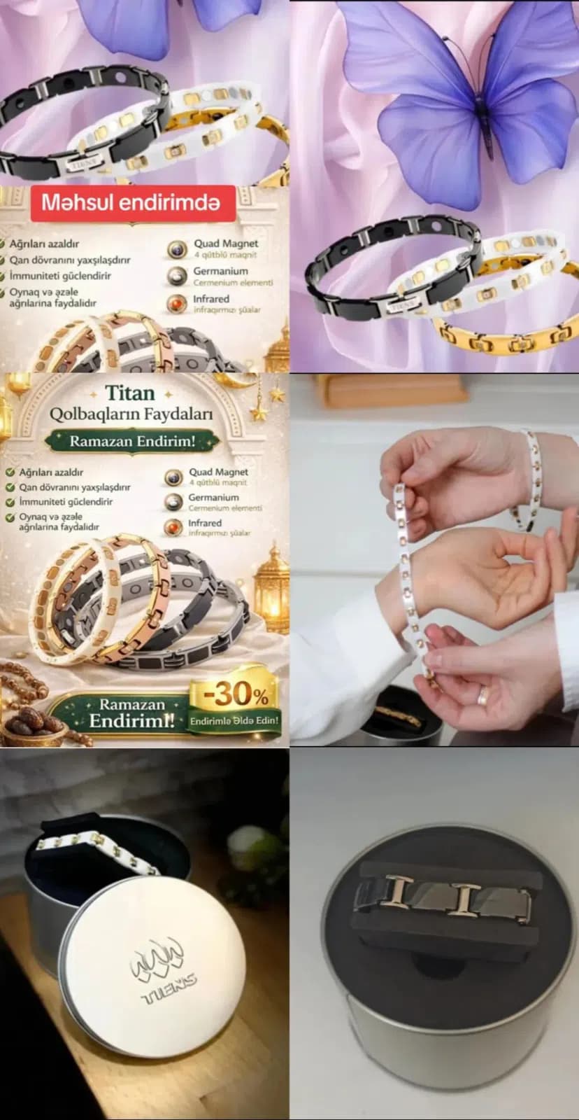 Maqnit qolbağı Tiens Titan