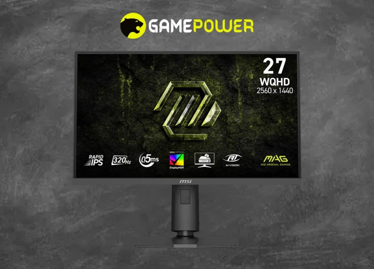 MSI MAG 274QPF X32 27" 2K 320Hz Gaming Monitor