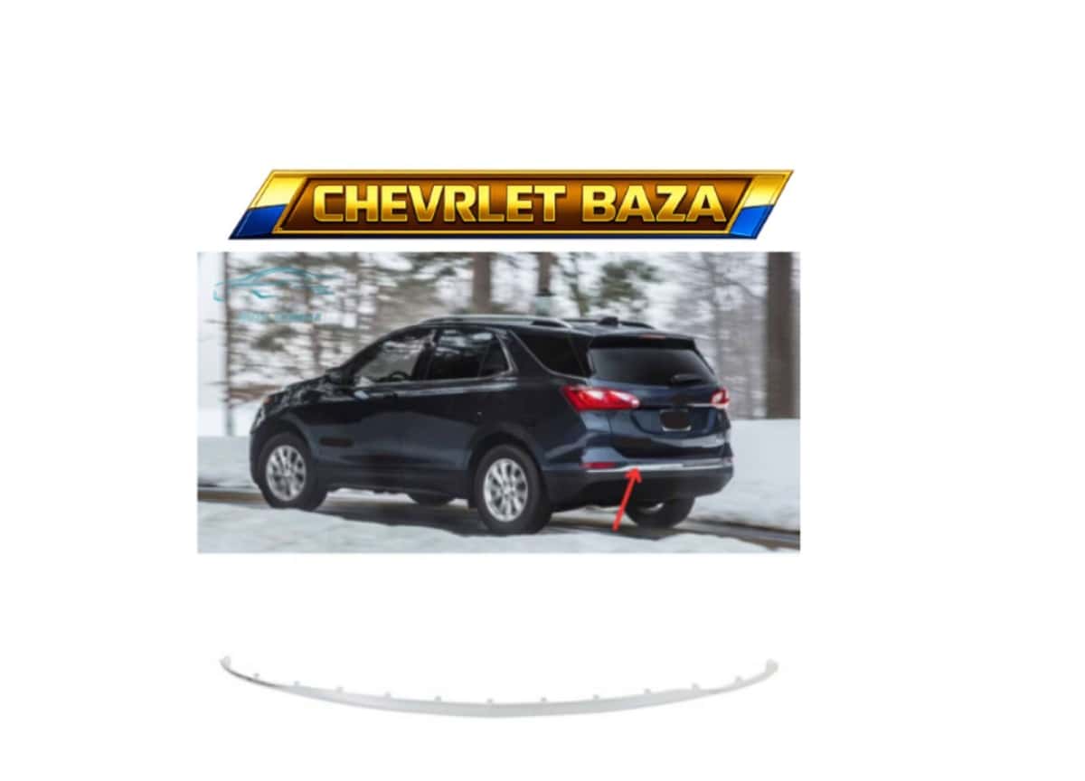 Хромированная накладка заднего бампера для Chevrolet Equinox 2020 - Tenderyard