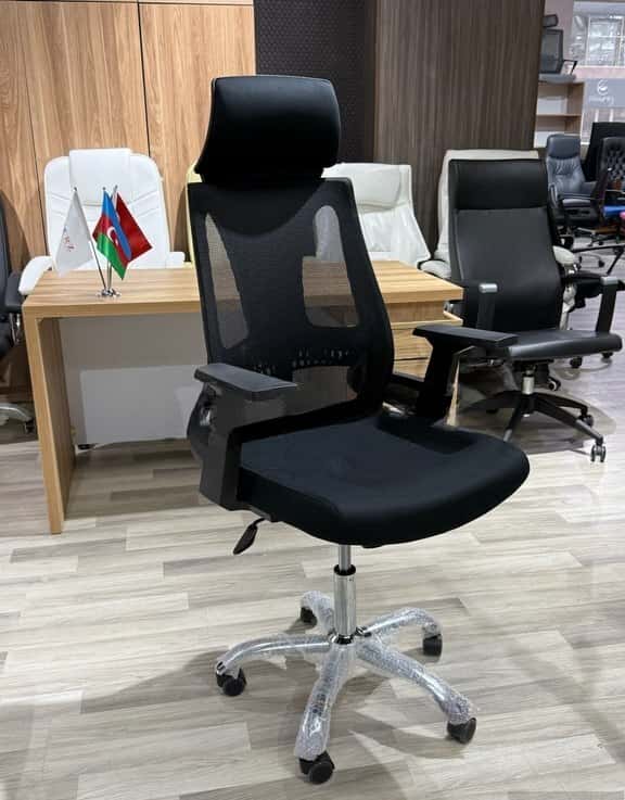 Qara rəng, Ofis üçün kreslo - Tenderyard